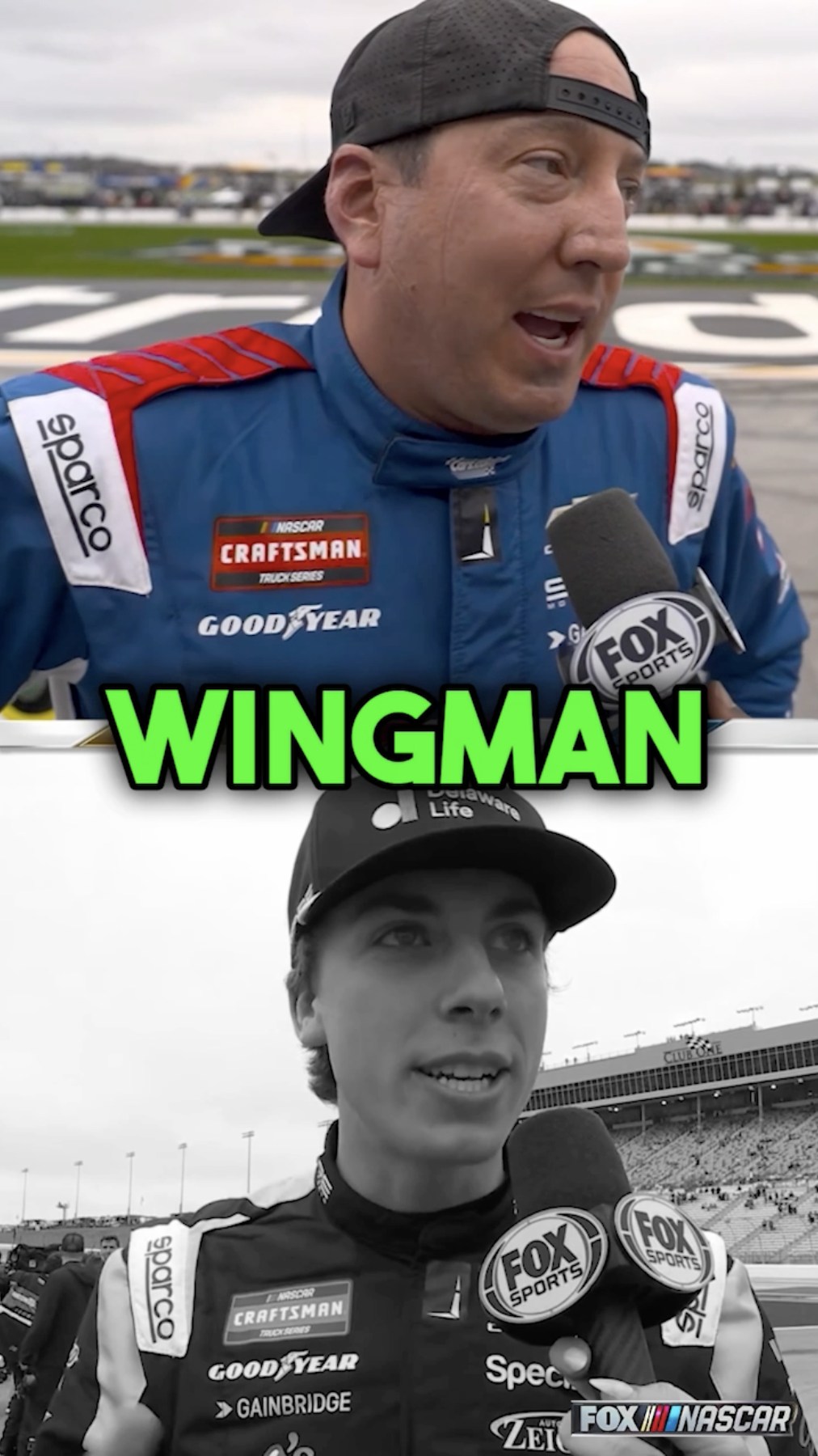Everybody needs a good wingman. | NASCAR on FOX | Facebook