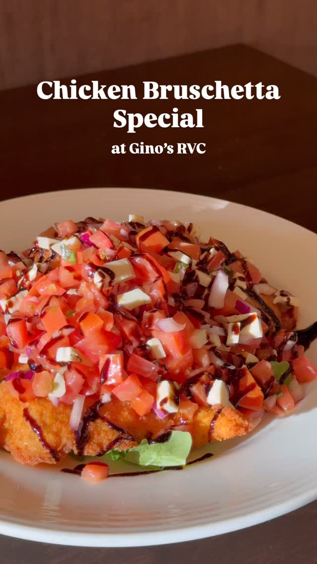 Gino’s RVC is officially in holiday mode🎄 Come enjoy the cozy vibes ...