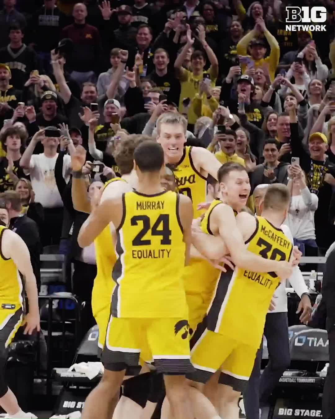 Iowa End of Game | Iowa Men's Basketball is officially #B1GTourney ...