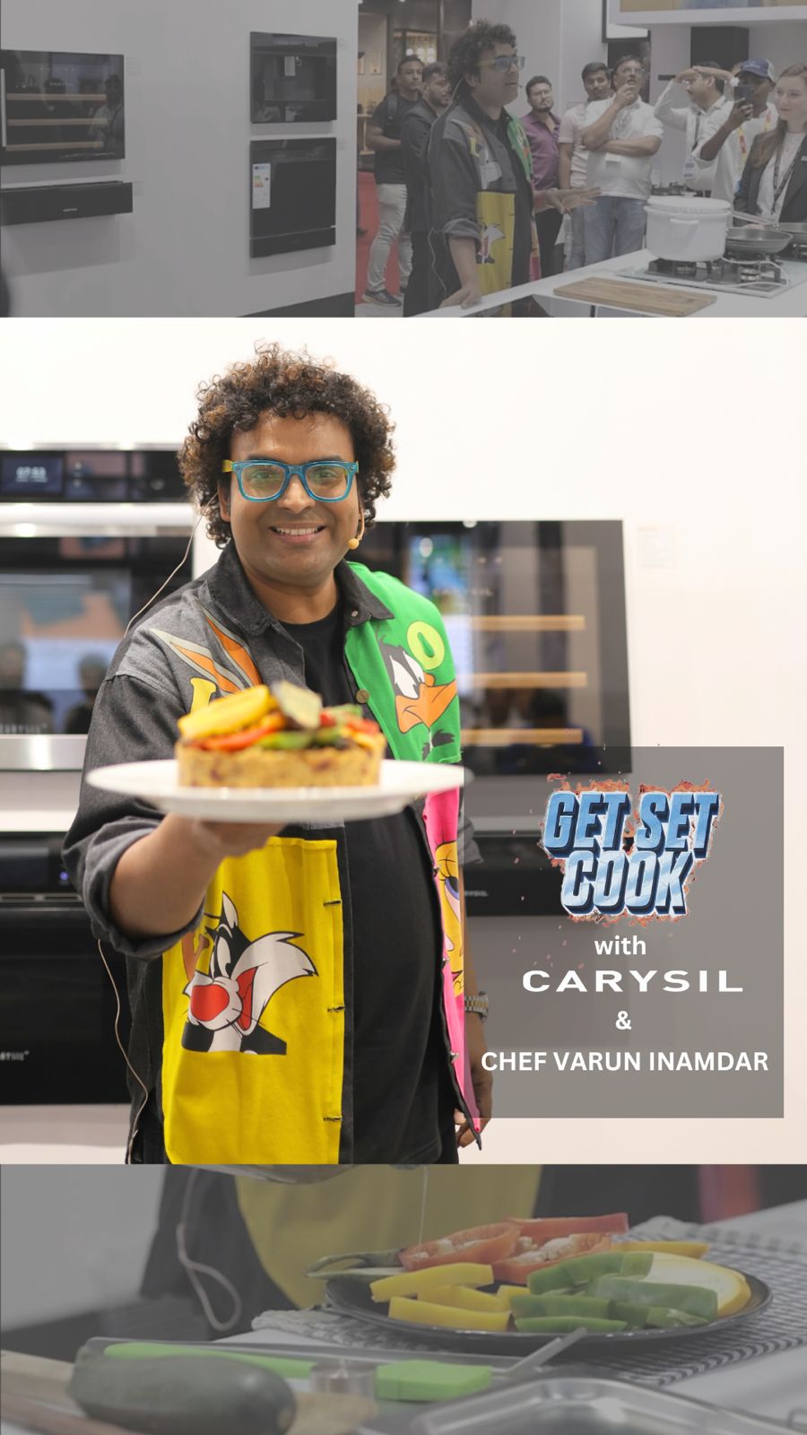 #GetSetCookwithCarysil: Our live kitchen at the Acetech Exhibition was ...