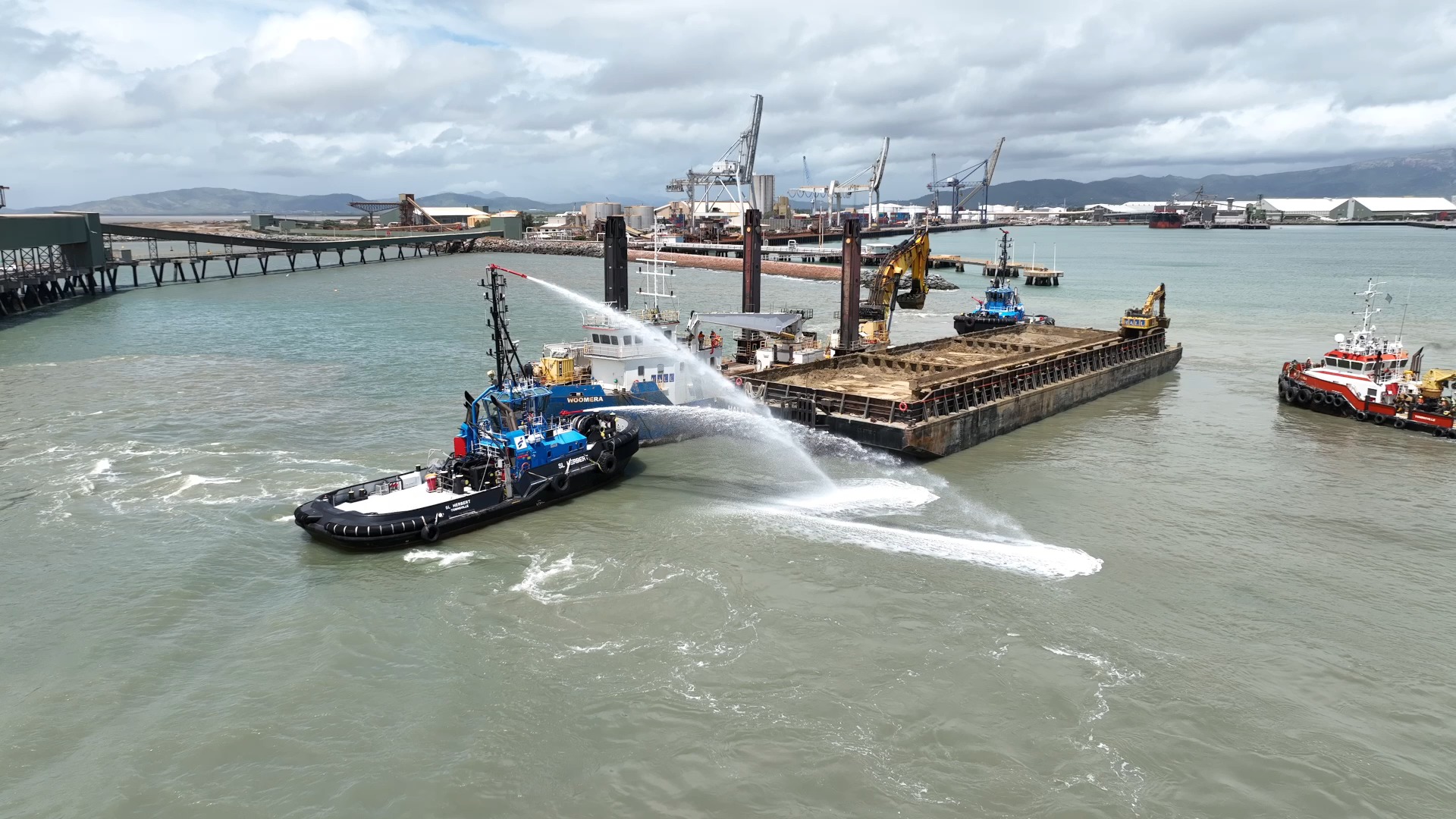 Townsville, it’s been a blast! Our backhoe dredge, Woomera, has joined ...