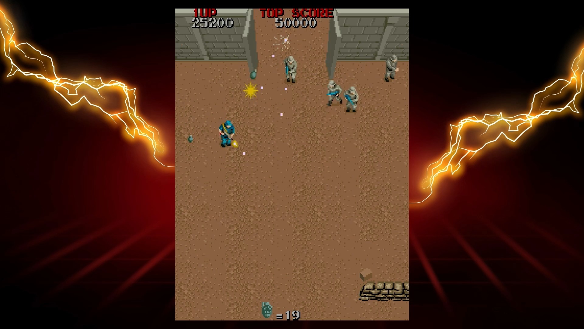 Each level in Commando concludes not with a boss fight, but with a