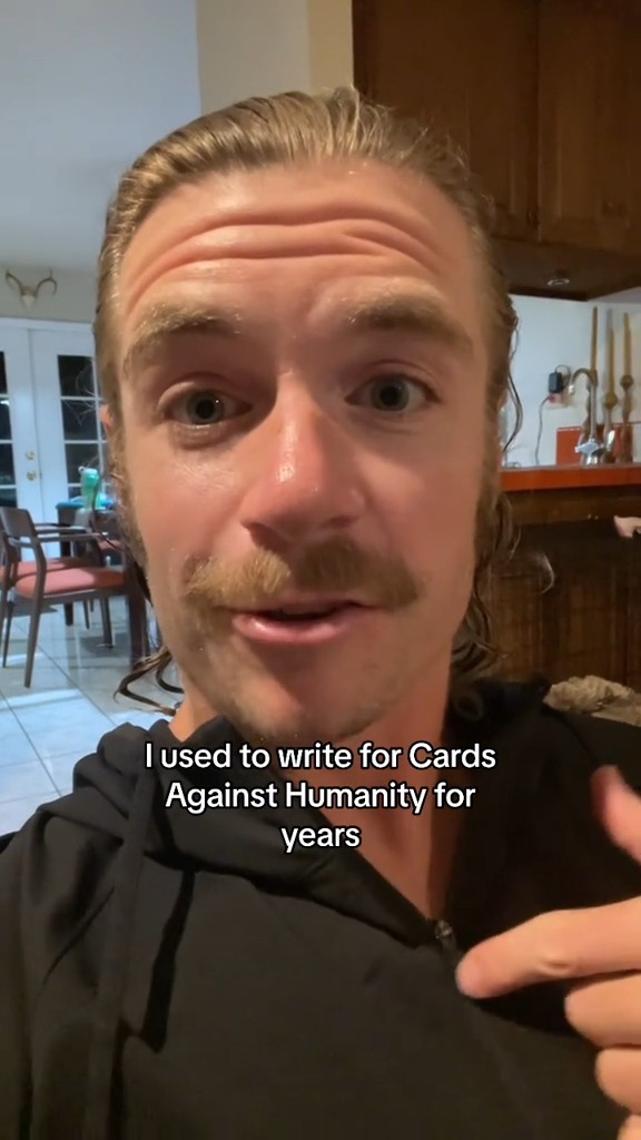 #stitch with Rufus Rice EXTRA its easy to roast CAH (and rightfully so ...