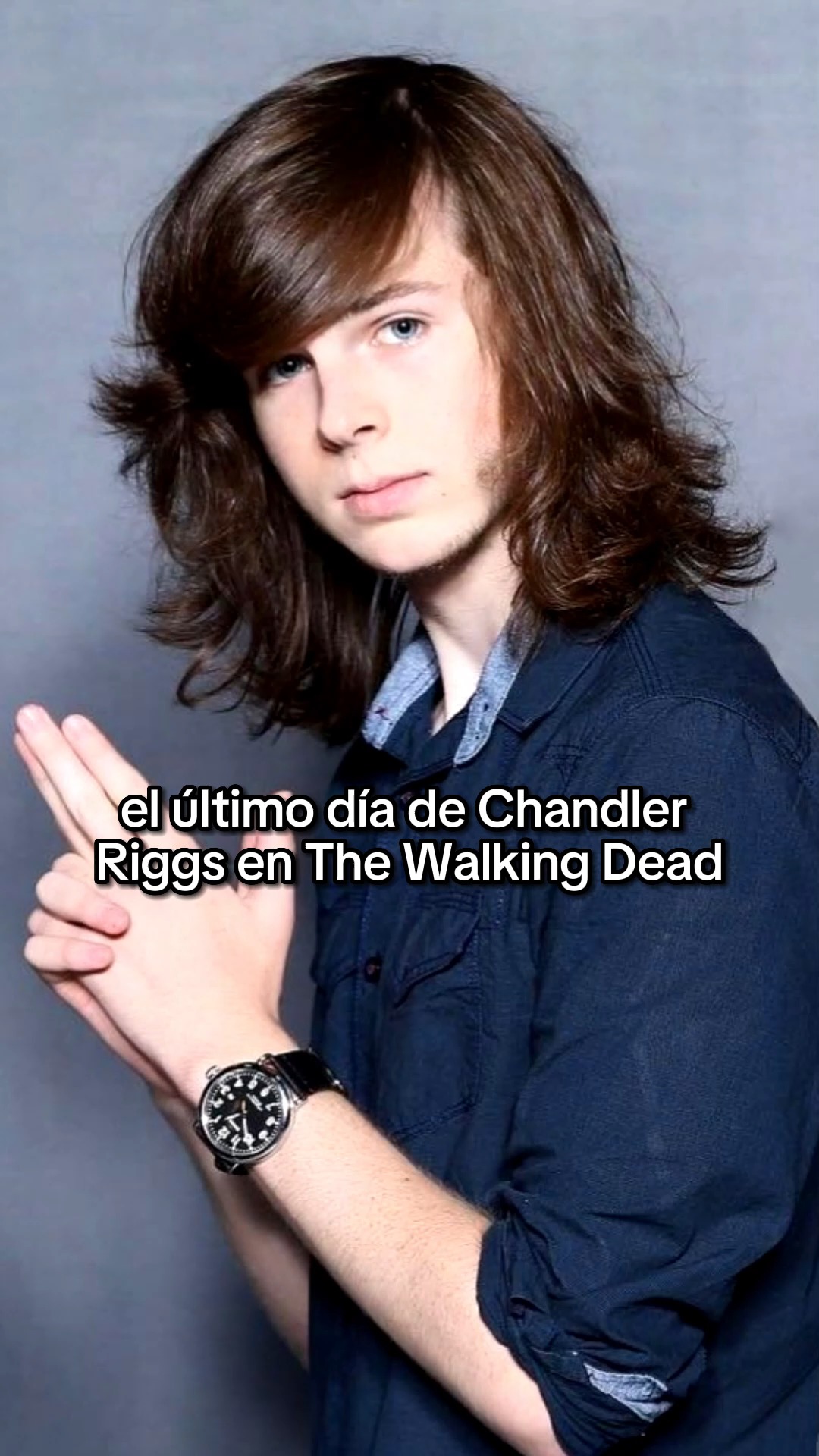 💔📅 El Último Día de Chandler Riggs en The Walking Dead 😢🧟‍♂️ # ...