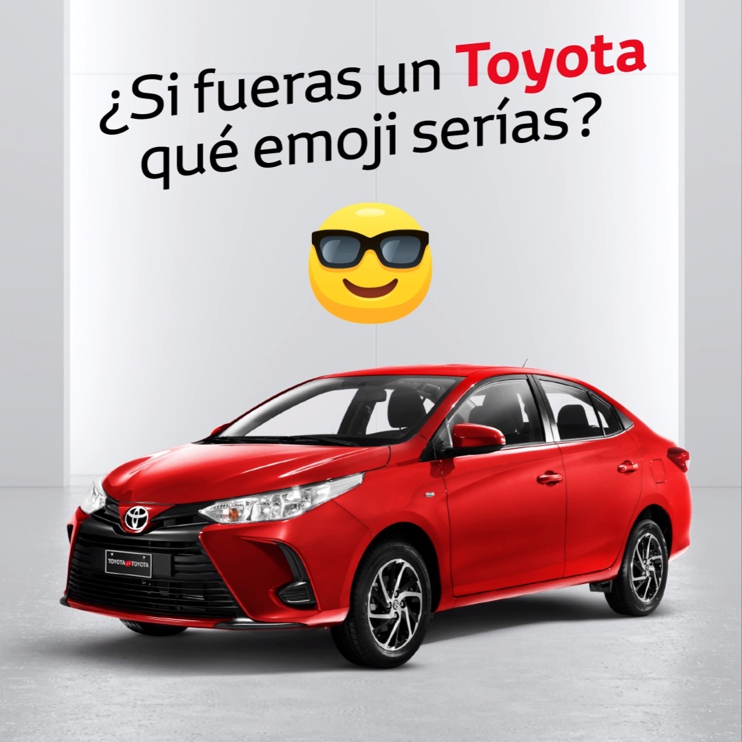 Comenta con un emoji el #Toyota con el que más te identificas