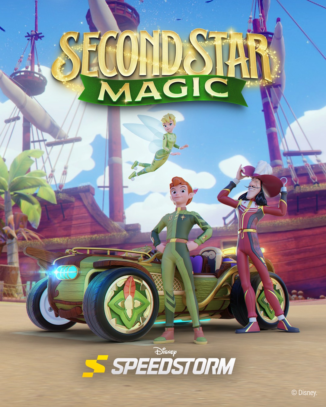 Ready, set, race! Disney Speedstorm Season 20 features #PeterPan