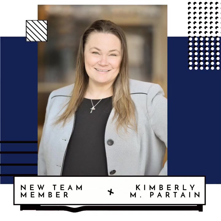 Meet our new team member, Kimberly M. Partain! Kimberly is our Senior ...
