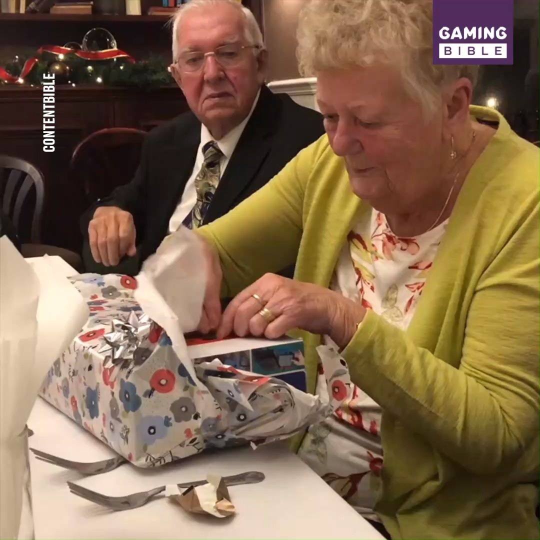 Grandma Gets Nintendo Switch For 80th Birthday | GAMINGbible