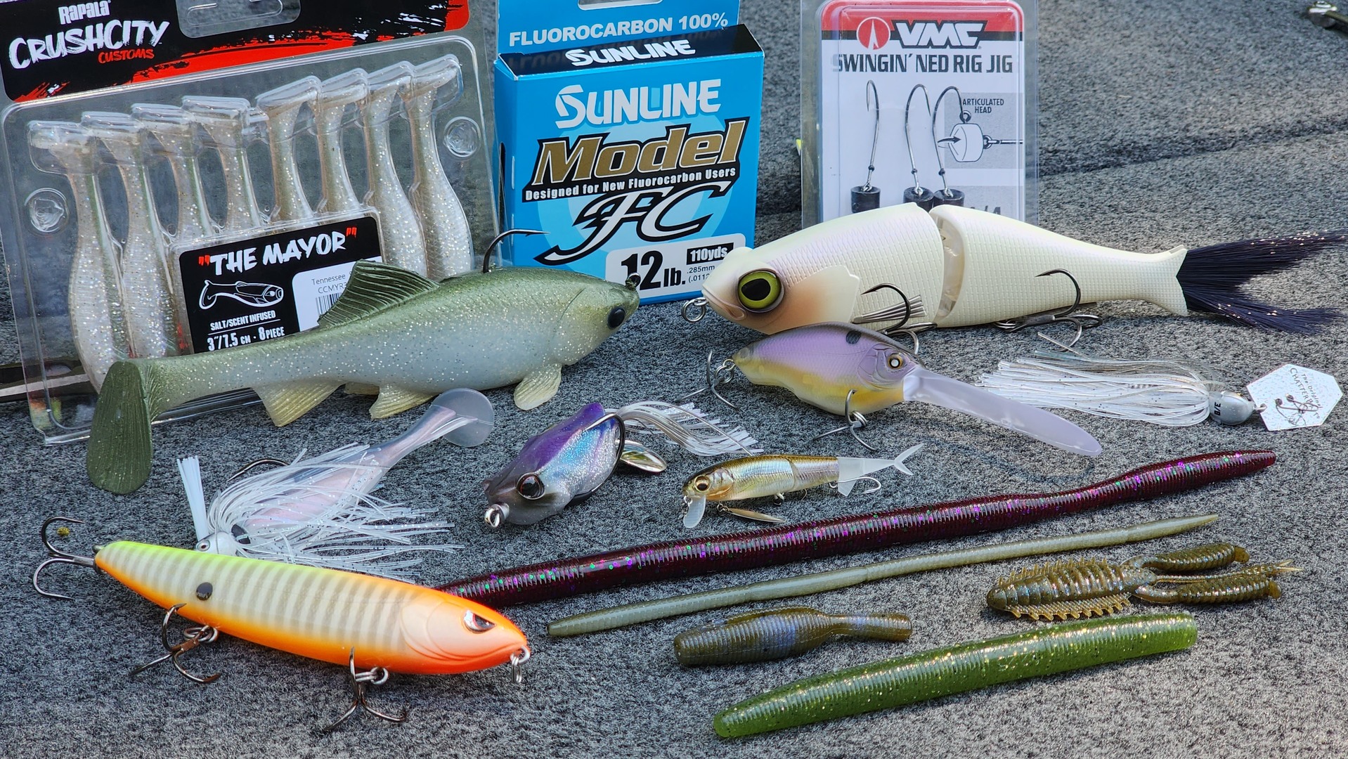 2023 new bass lures Nomad Tackle Ultimate Bundle BASS PRO My go-to bass fishing lures