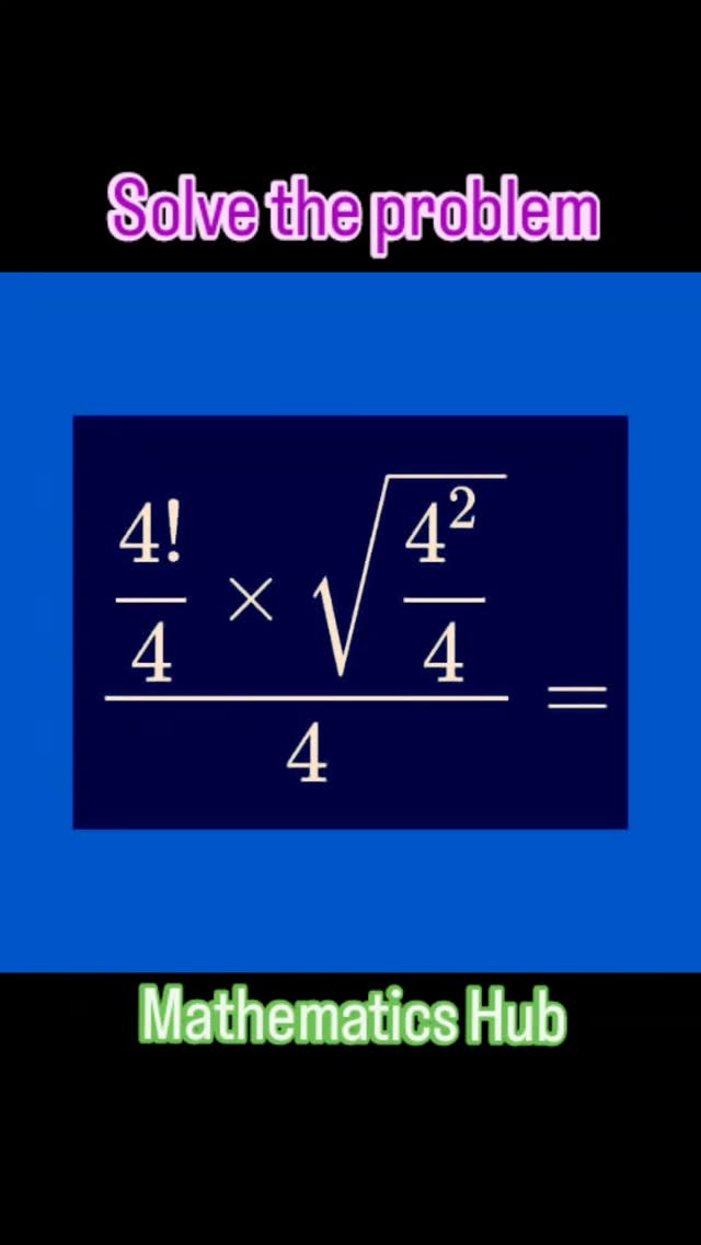 Solve the problem #viralreels #viral #maths #solve | Mathematics Hub ...
