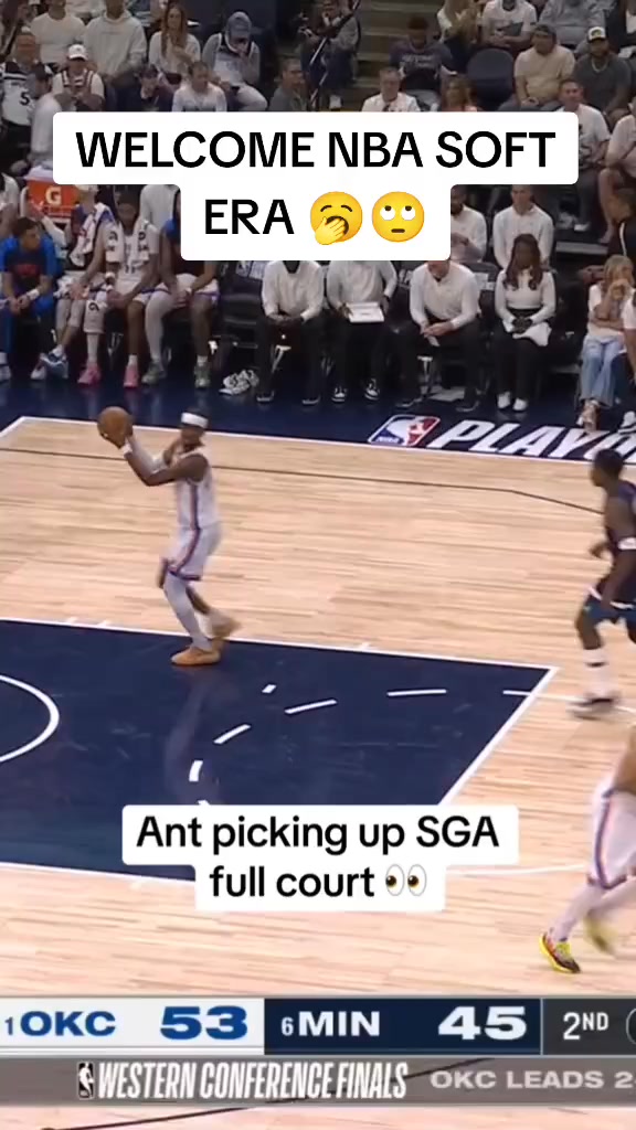 WELCOME NBA SOFT ERA🥱 #shaigilgeousalexander #anthonyedwards #NBA #fypシ ...