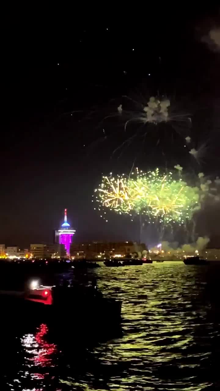Feu D artifice 15 Aout Palavas Les Flots