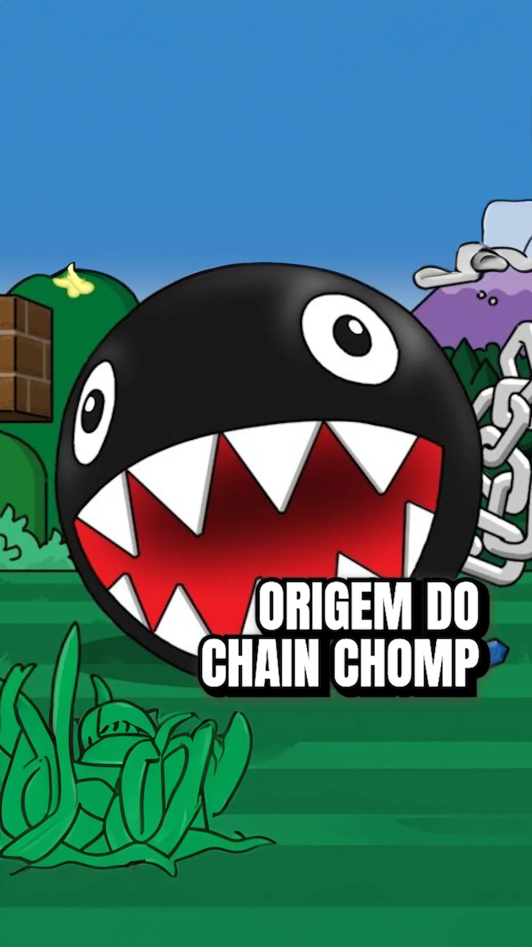Por quê o Chain Chomp LATE em Super Mario? #supermario #supermariobros ...