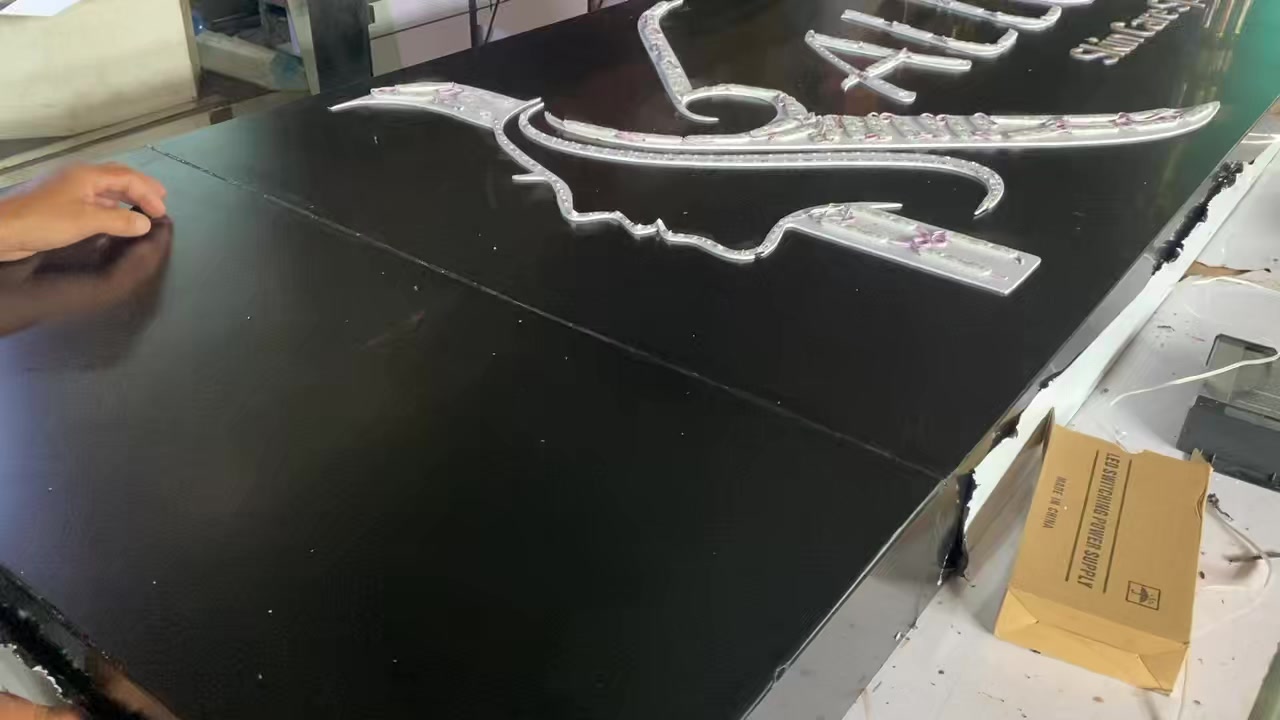On-going project 👌 We fabricate all kinds of indoor/outdoor signages ...