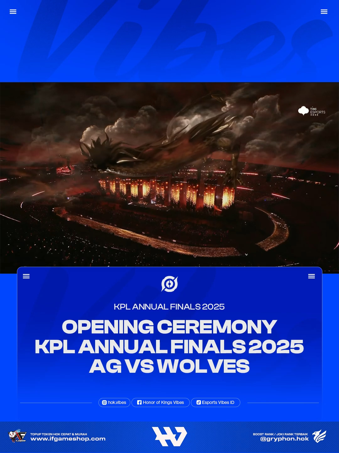 [𝐊𝐏𝐋 𝐀𝐧𝐧𝐮𝐚𝐥 𝐅𝐢𝐧𝐚𝐥𝐬 𝟐𝟎𝟐𝟓] Opening Ceremony KPL Annual Final Chengdu AG ...