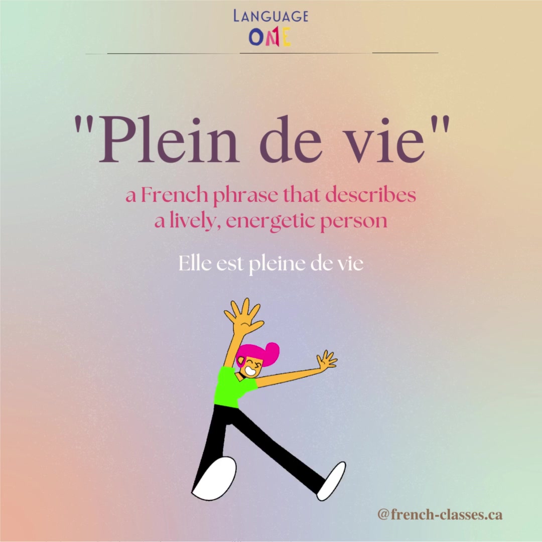 Plein de vie
