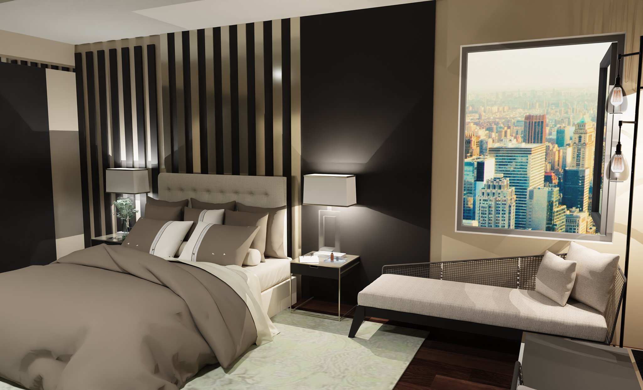 High Rise Bedroom Views | 