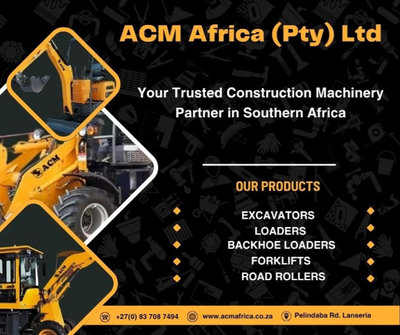 ACM Africa (Pty) Ltd is the exclusive distributor across Africa for ...