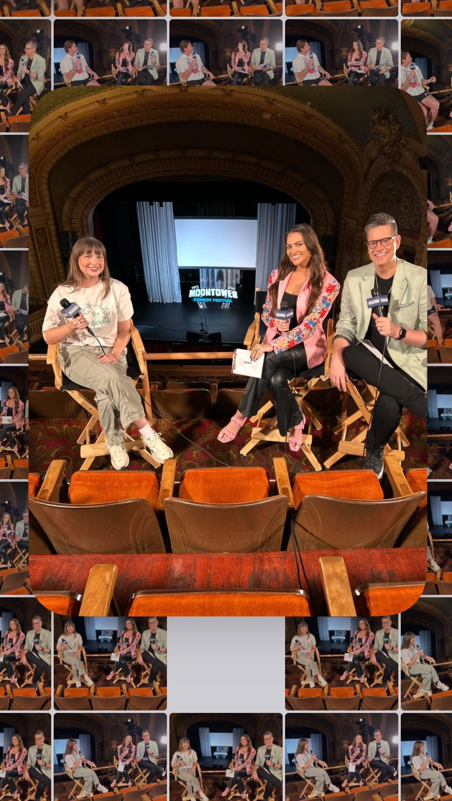 We were live at Paramount Theatre as Moontower Comedy Festival is