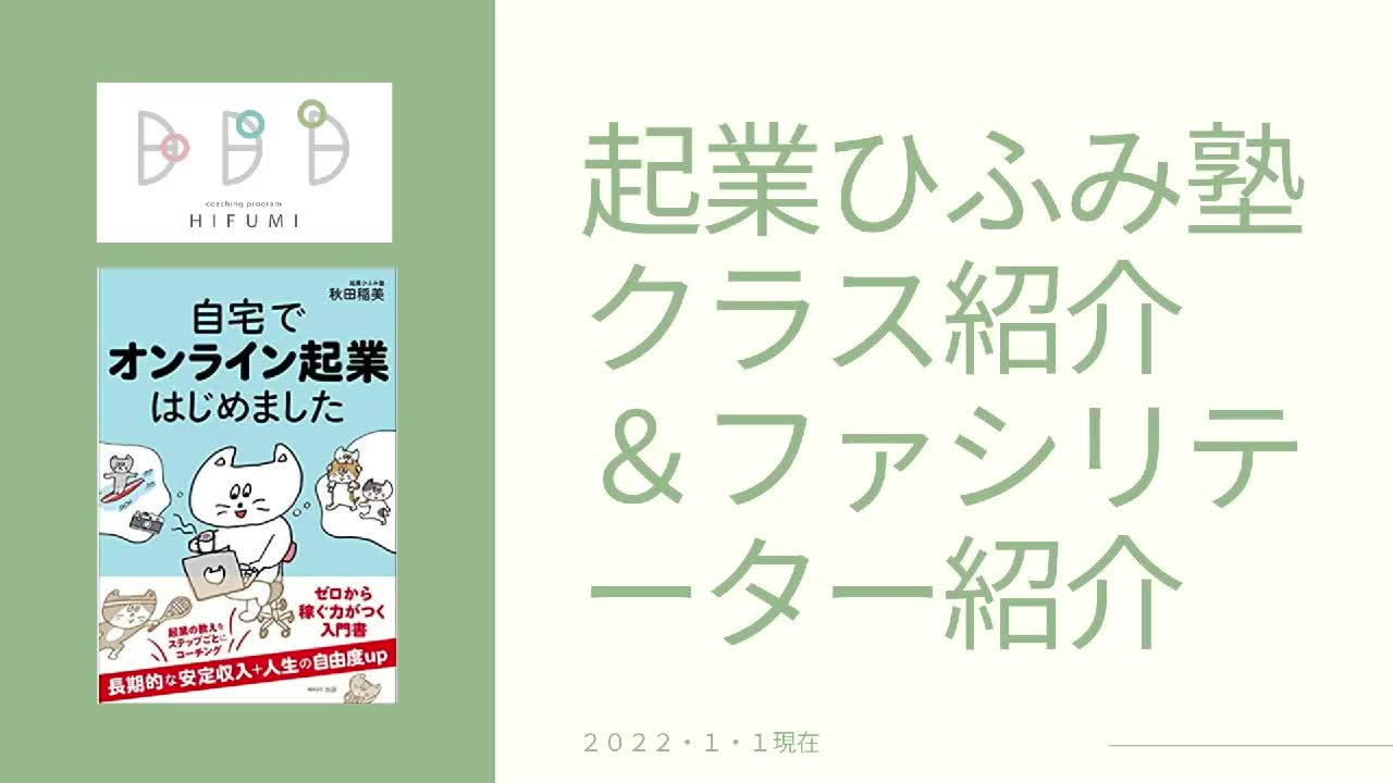 起業ひふみ塾／ひふみコーチ (@123entre) • Facebook