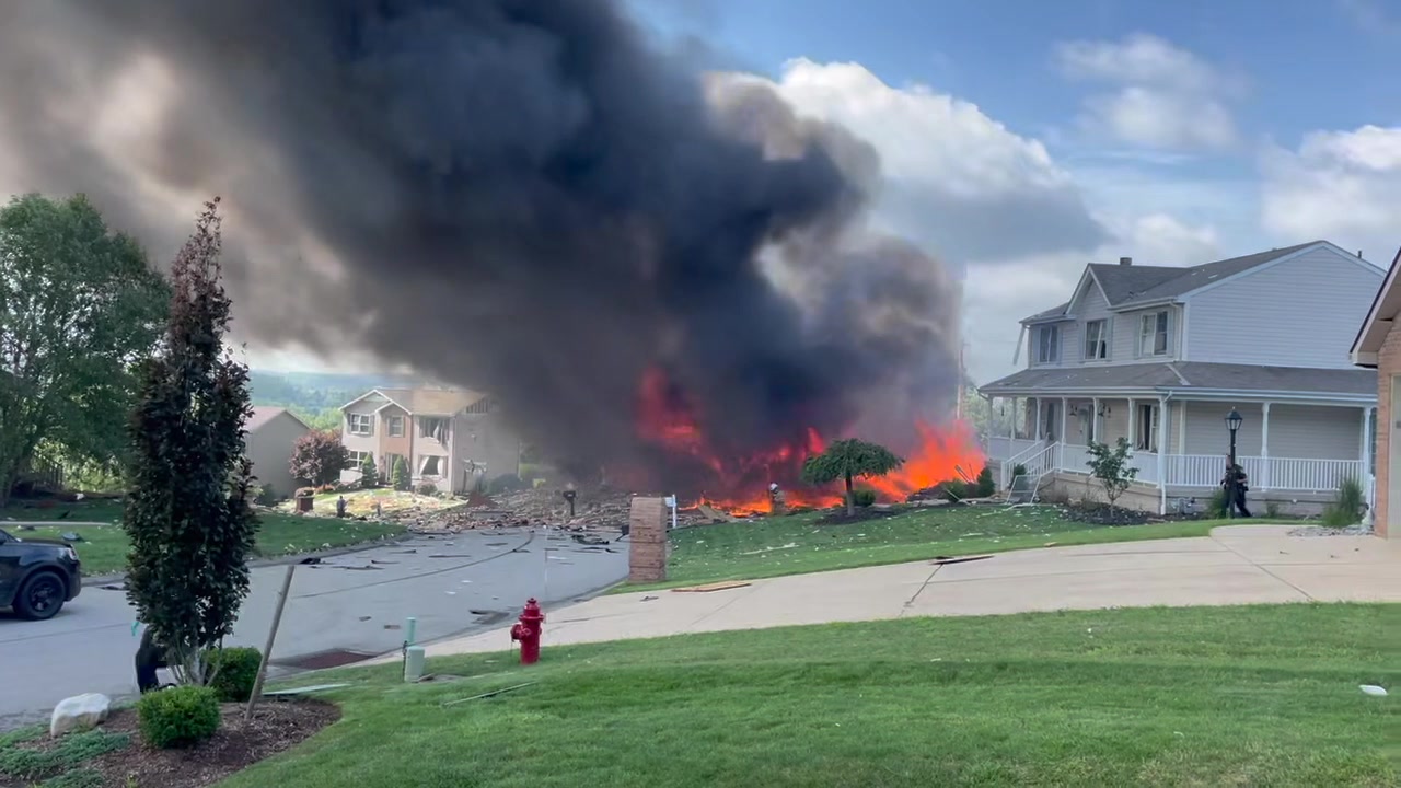 Fire and police are on the scene Saturday morning of a reported house ...
