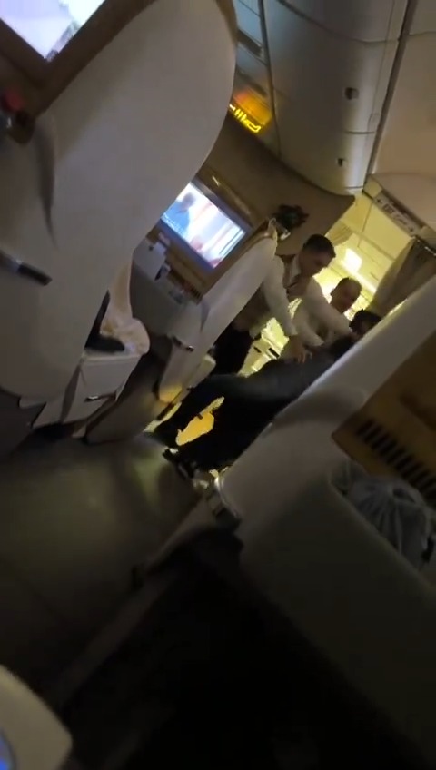 An Emirates flight from Dubai to Islamabad was disrupted by an 'unruly ...