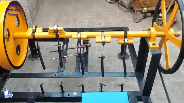 How To Make Flywheel Spring Machine Full Prosses 10 Kw Free Energy ...
