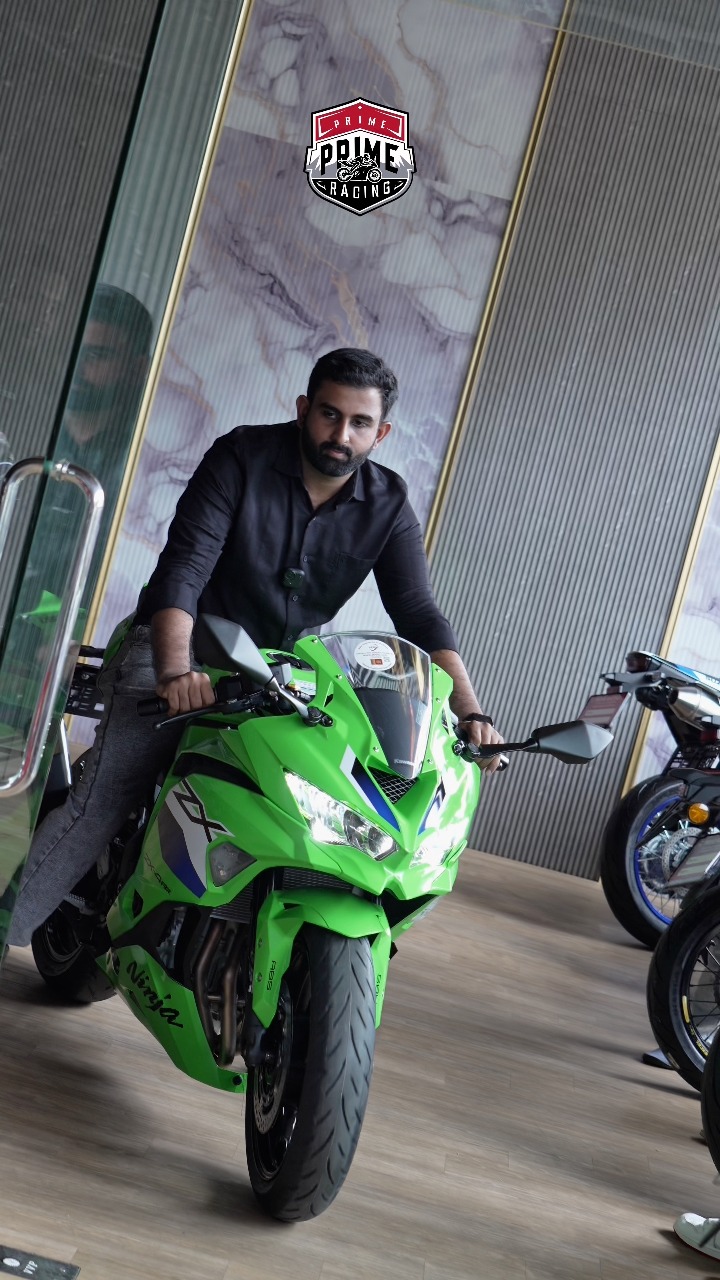 💚 DELIVERY COMPLETE. 🏍️🔥 The Kawasaki ZX-4RR from Prime Racing