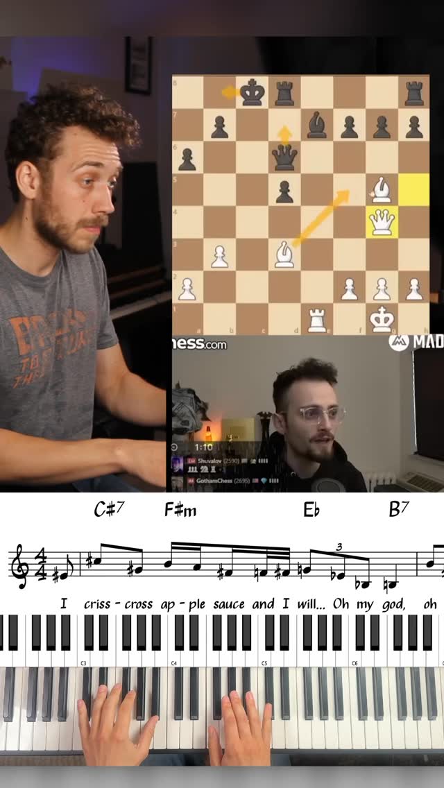 Any chess / music nerds out there? I thought it was time for the ...