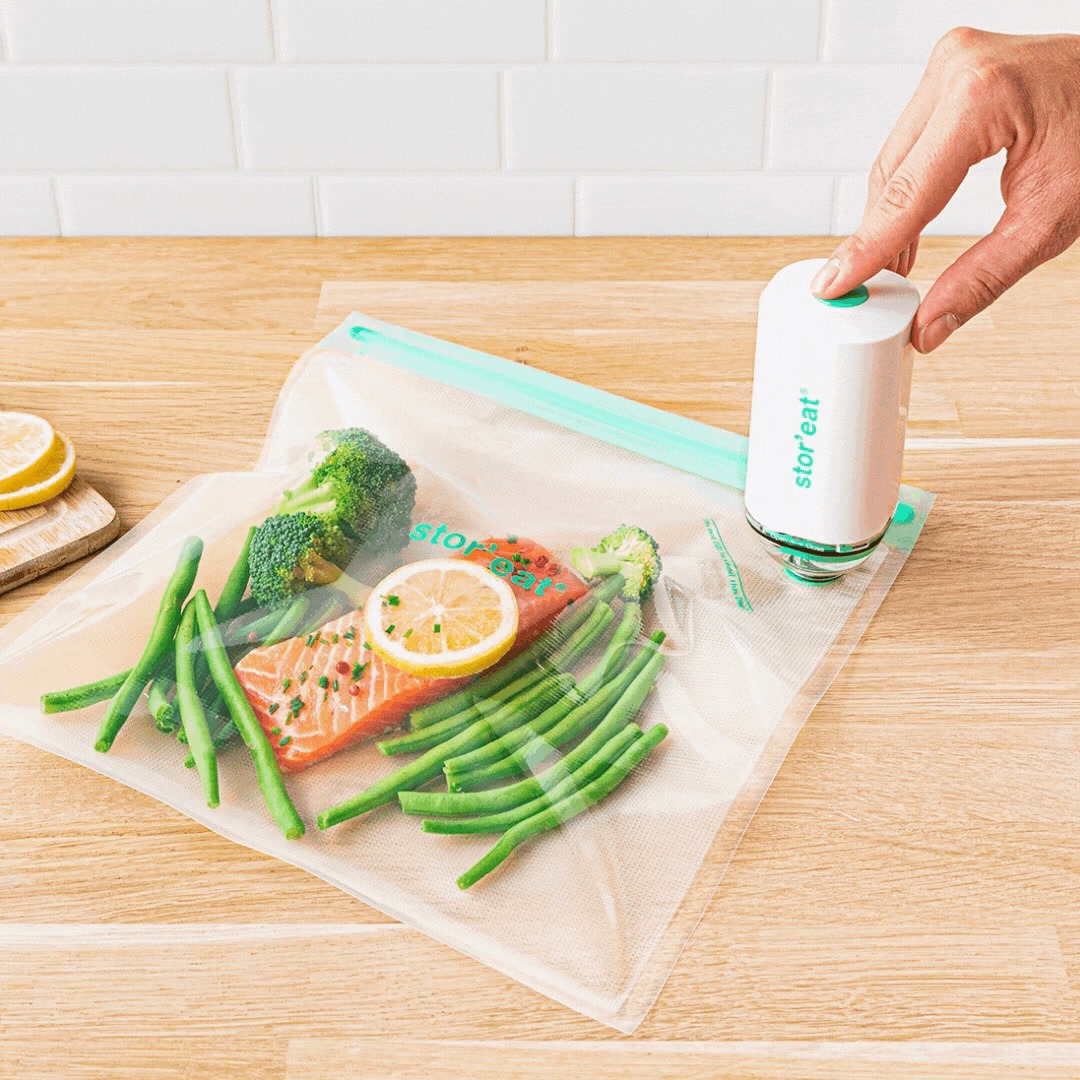 Sacs Sous Vide Alimentaire Biodégradables VestaEco – Rouleau 28x600 Cm X2, Sans BPA, Pour Sous Vide, Congélation, Cuisson