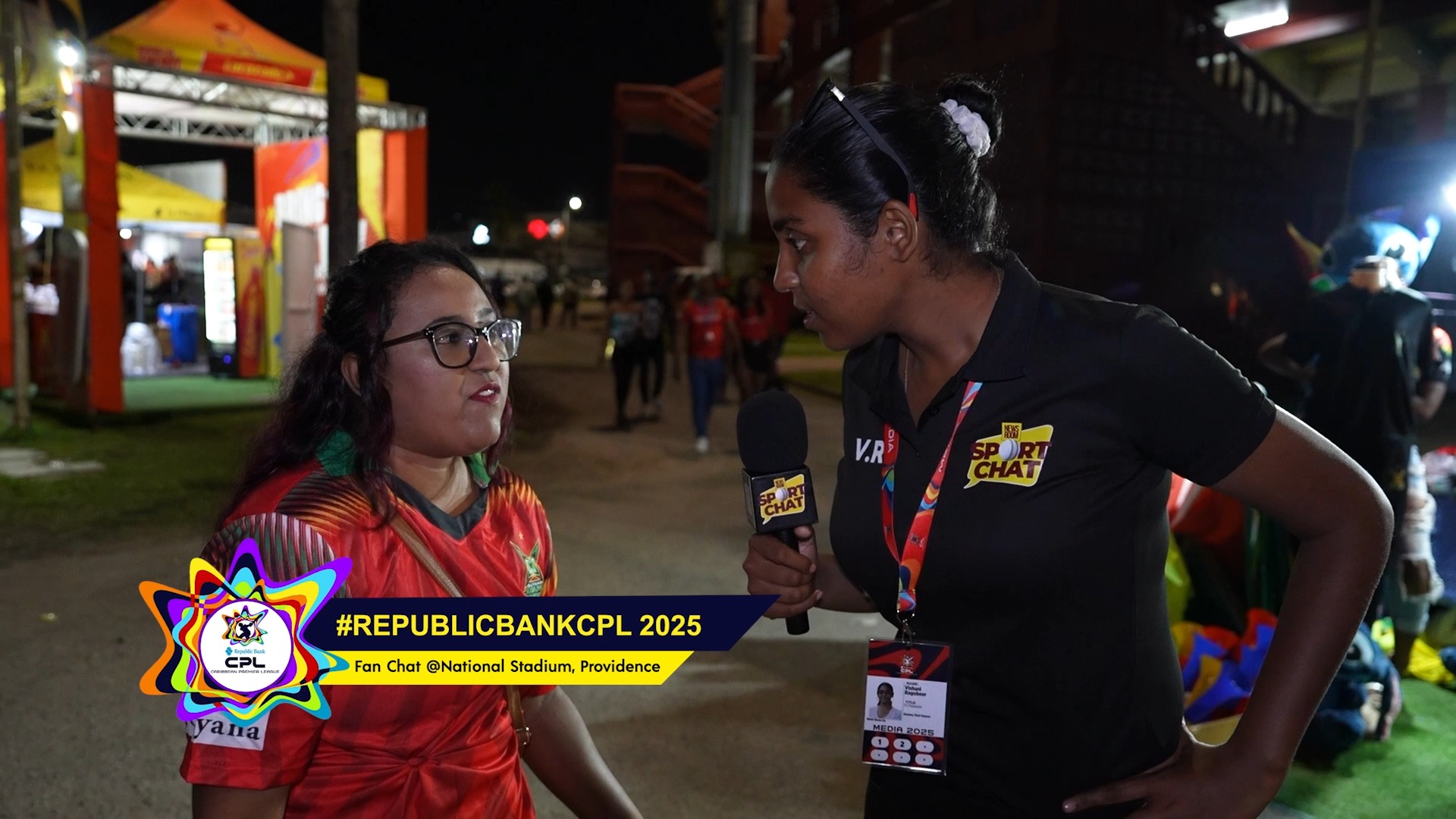 Canal gyal plantain chunkay laka hell... CPL Fan Chat at the Guyana ...