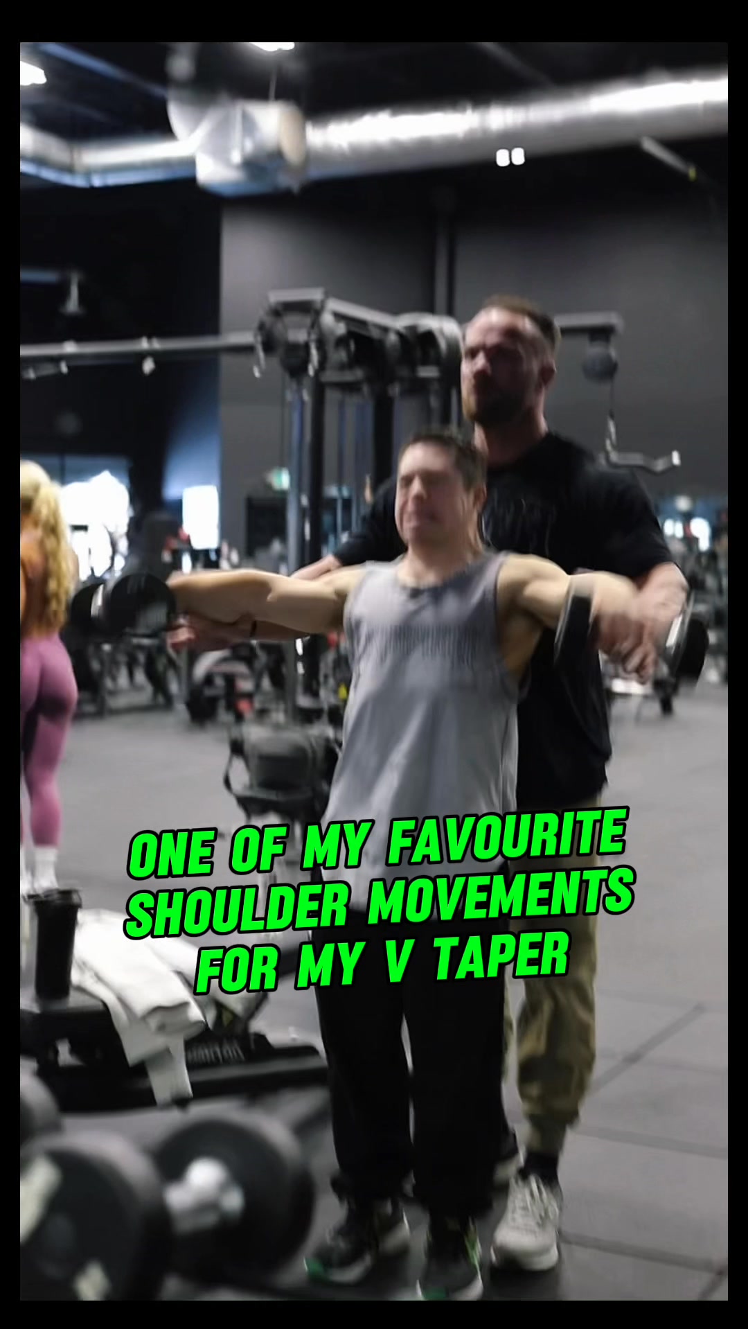One of my favourite shoulder starter exercises is the side lateral ...