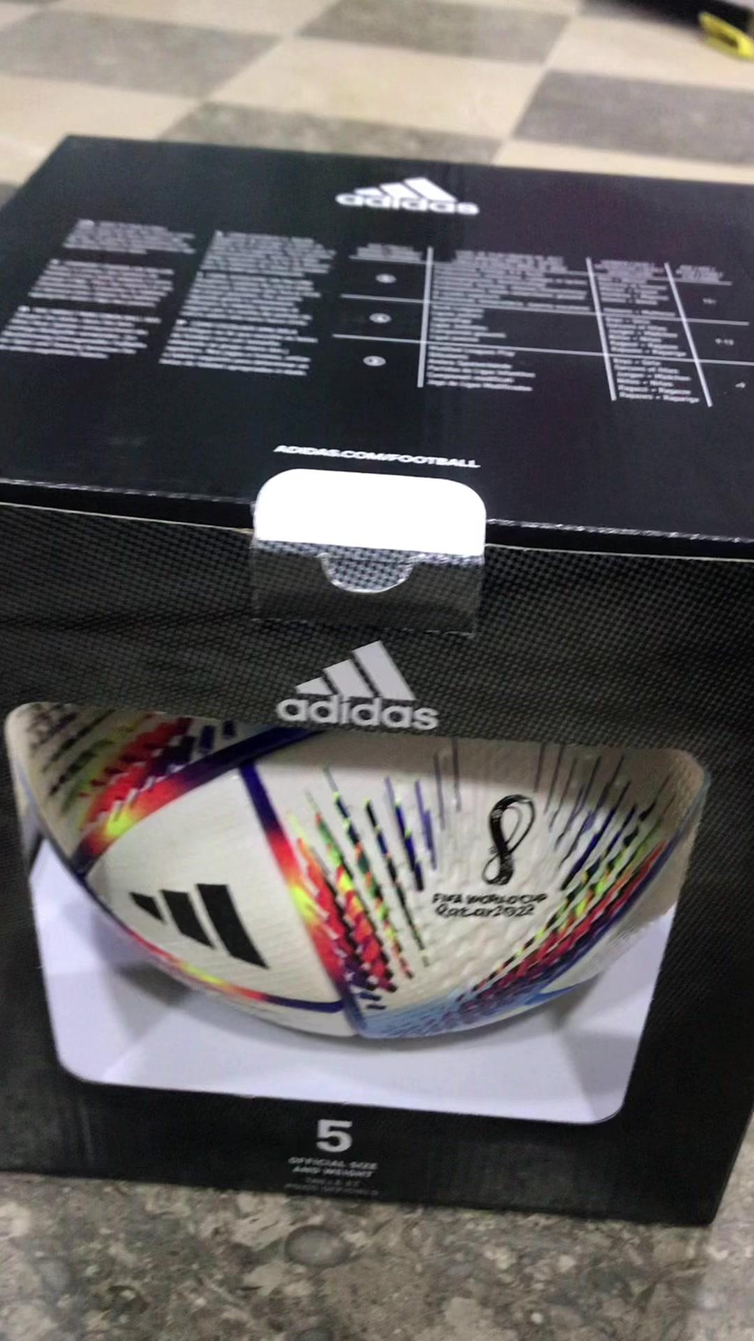 Adidas Al Rihla Official Match Ball for FIFA World Cup Qatar ...