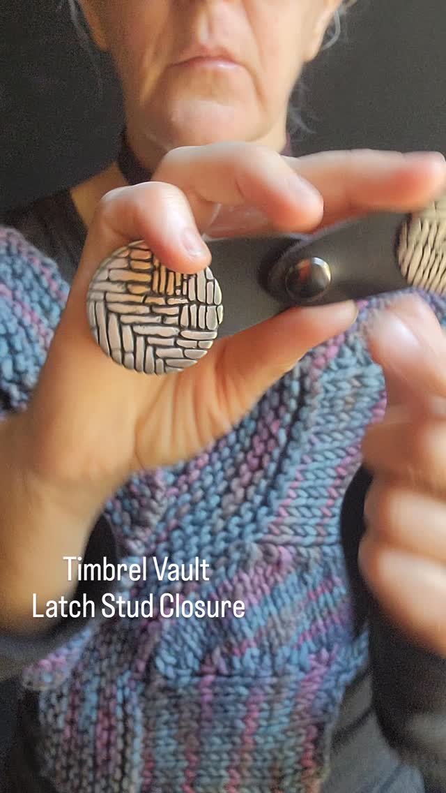 Brand new! Timbrel Vault Latch Stud Closures Available in black and ...