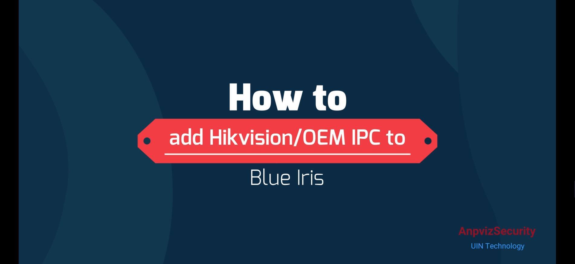 This video shows how to add and set up Hikvision/OEM IPC to Blue Iris ...