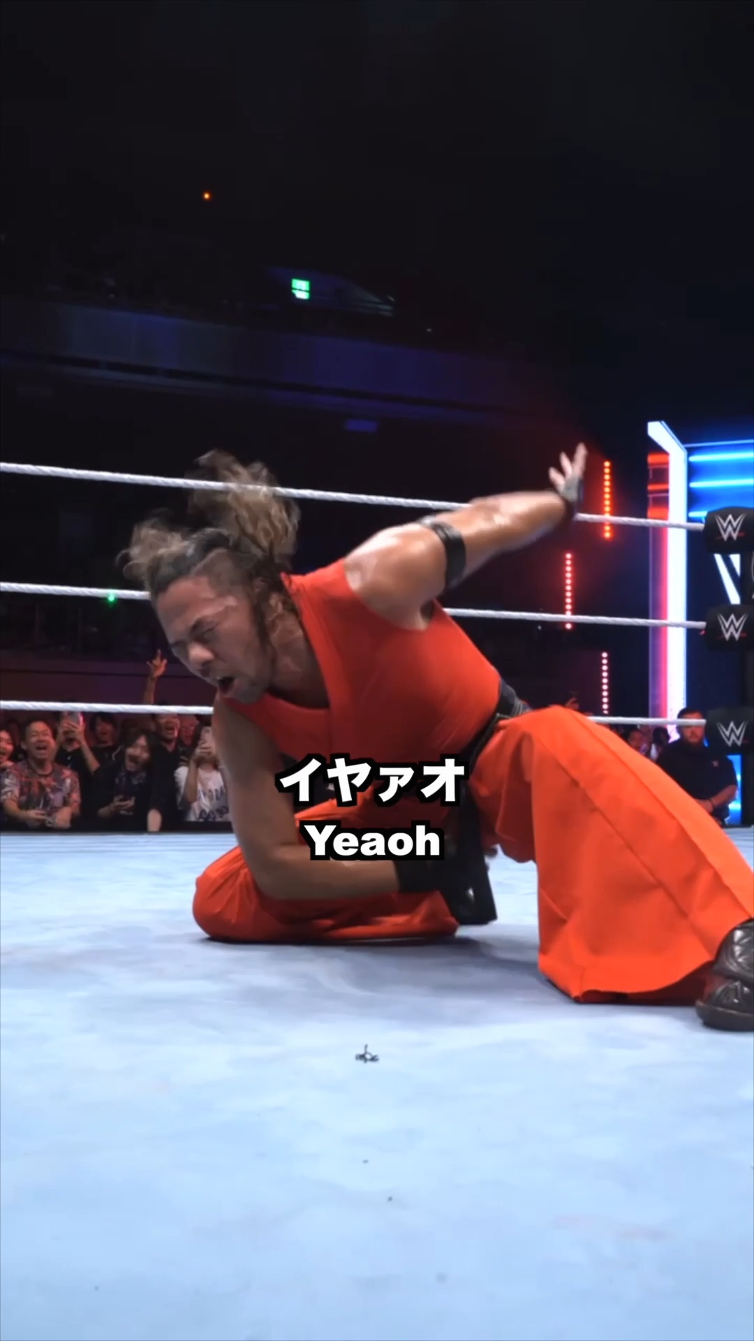 日本公演最終日🇯🇵 #中邑真輔 が日本のWWEユニバースに残した熱い
