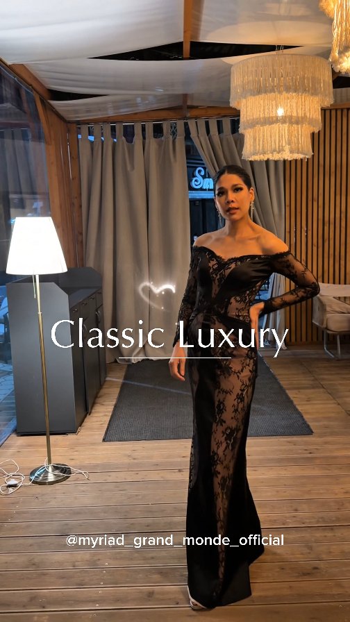 black luxury classic dress Our queen in a lace by @myriad_grand_monde_official . The right glow to pass on extraordinary queen energy to the new @mrs.kazakhstan World 2026, #mrsworld #mrsworld2025 fluid finish Dresser Mirrors Wildflower Wedding Dress A-line Color:Aqua Yellow