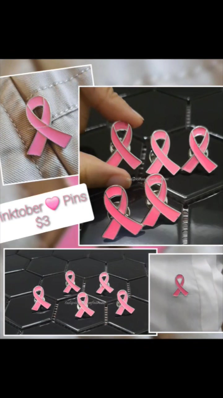 #pinktober Pins Available at tulips MUST HAVES ️ 😍 | Tulips Beauty ...
