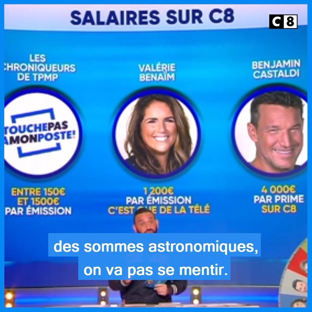 Combien Gagnent Les Chroniqueurs De Tpmp