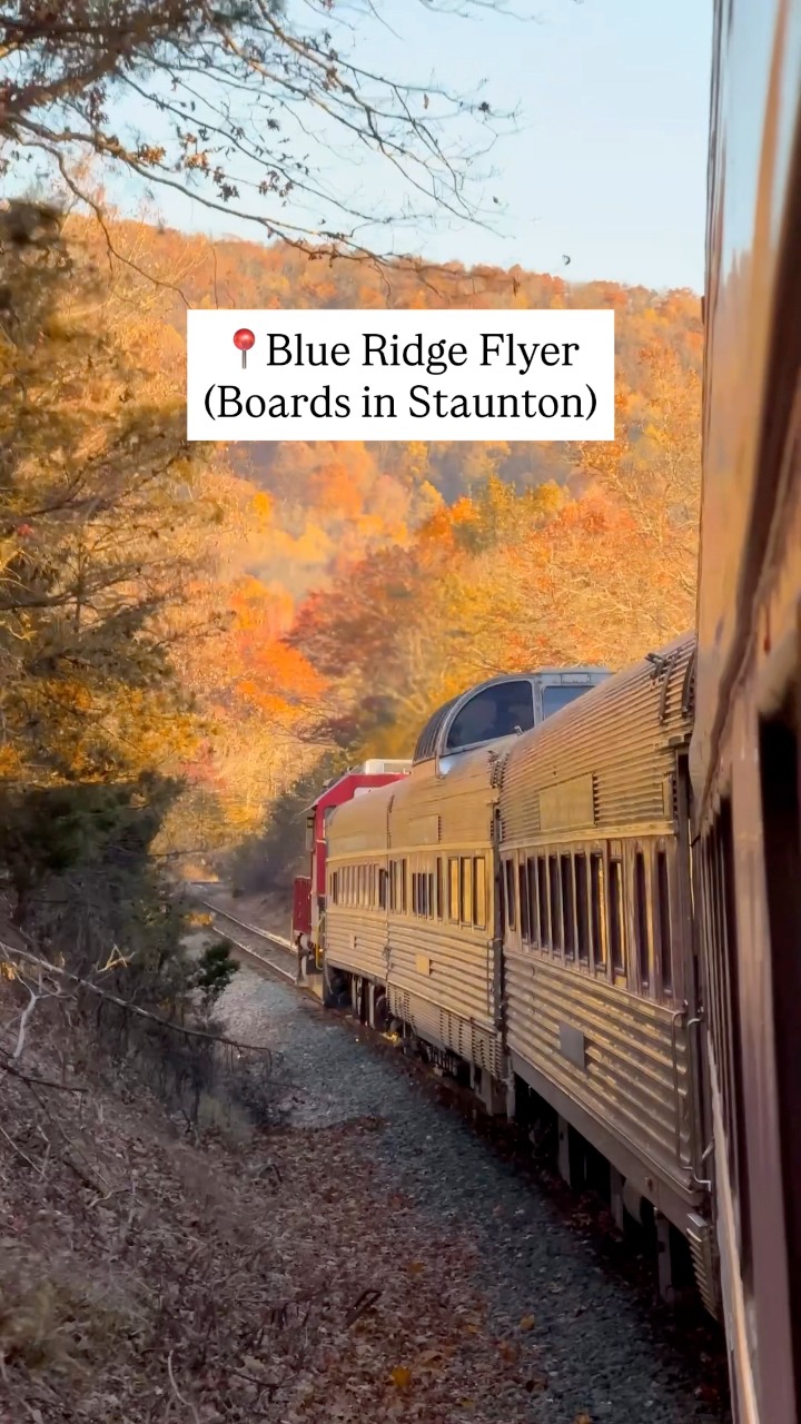 Send this to someone you’d take a fall train ride through the Blue ...