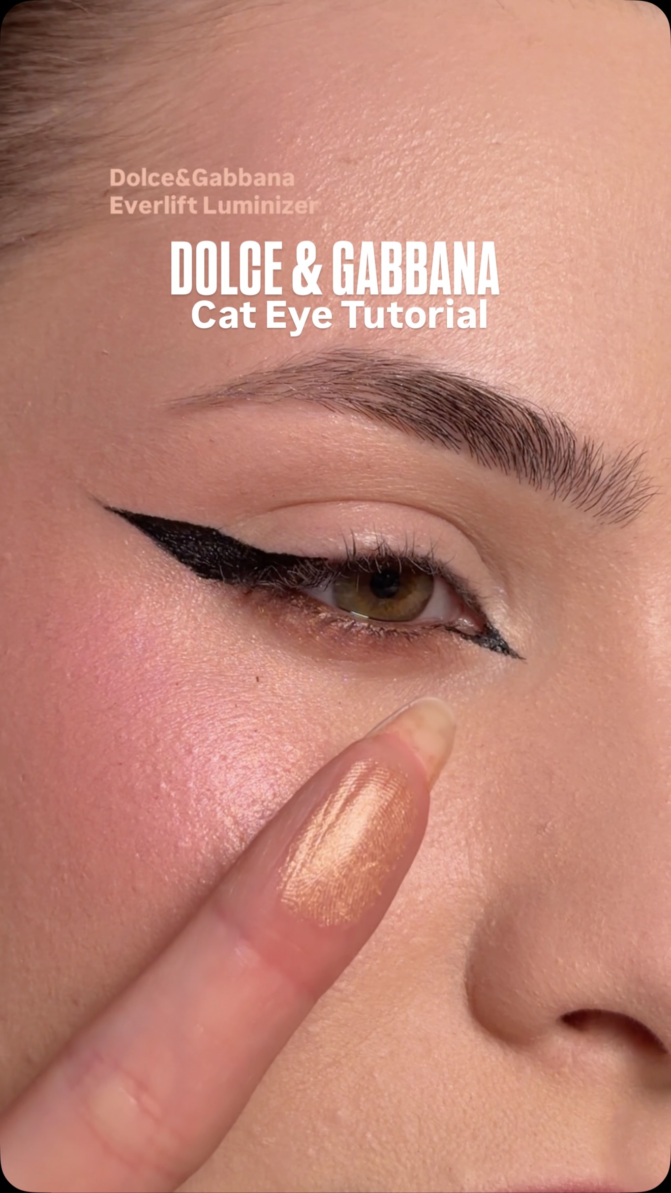 Dolce & Gabbana Eyeliner Tutorial?✨ This eyeliner applies 