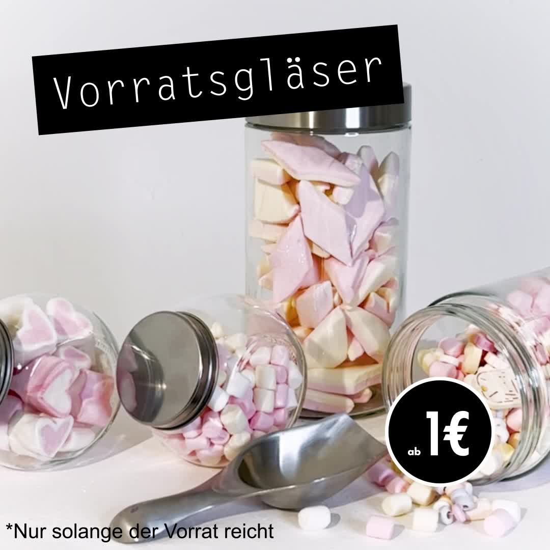 Mäusespeck frisch halten. Hast du schon deine Naschbar für zu Hause eröffnet? 😍 *Preis ohne Inhalt, #vorratsglas #candybar #farbenfroh #bunt #pastell #candy #tedi #mainz #hamburg #köln