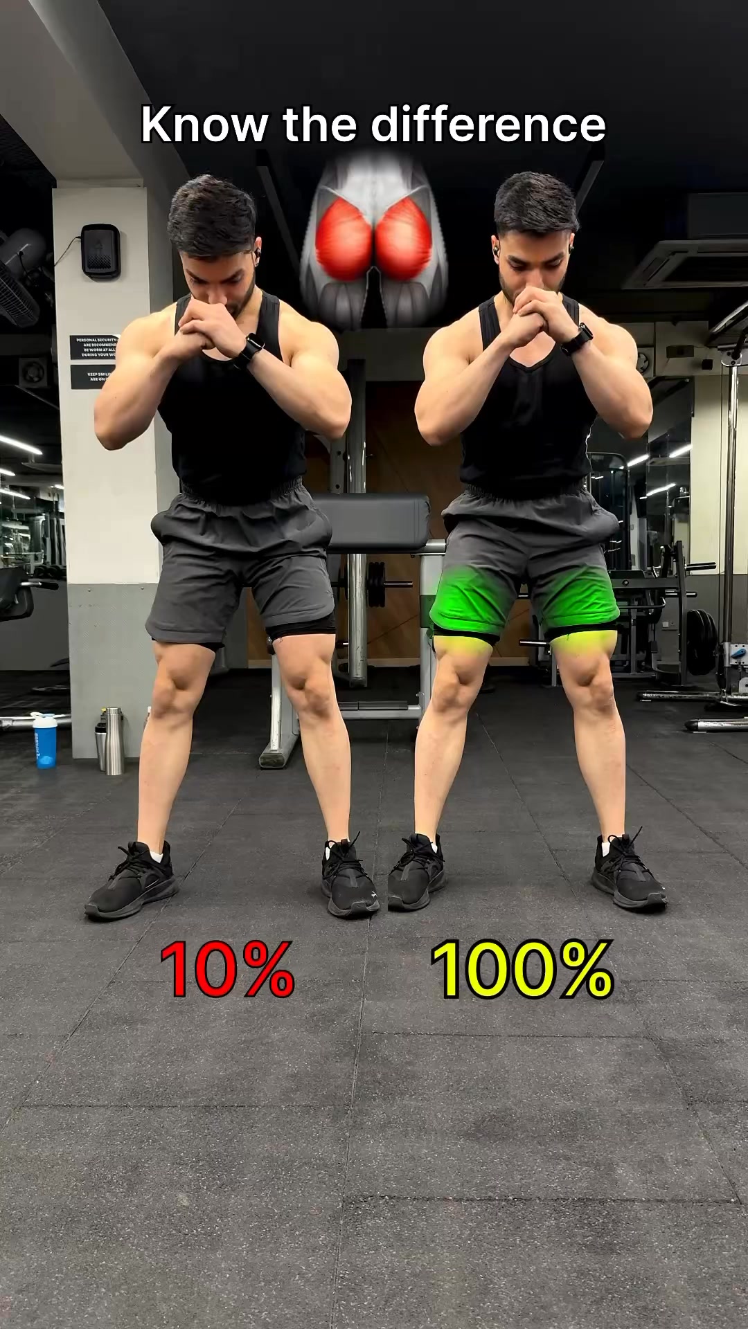 🔥 STOP chasing heavy weights—start chasing RESULTS! 🚀 Same exercise ...
