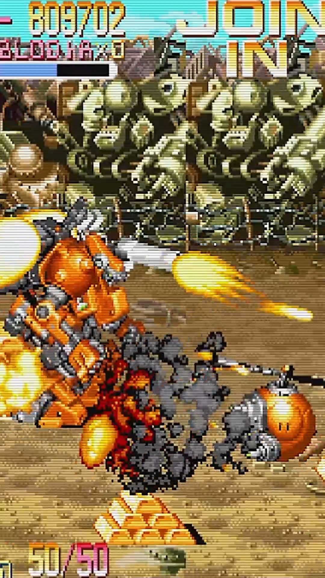 The Warriors game's Armies of the Night arcade machine