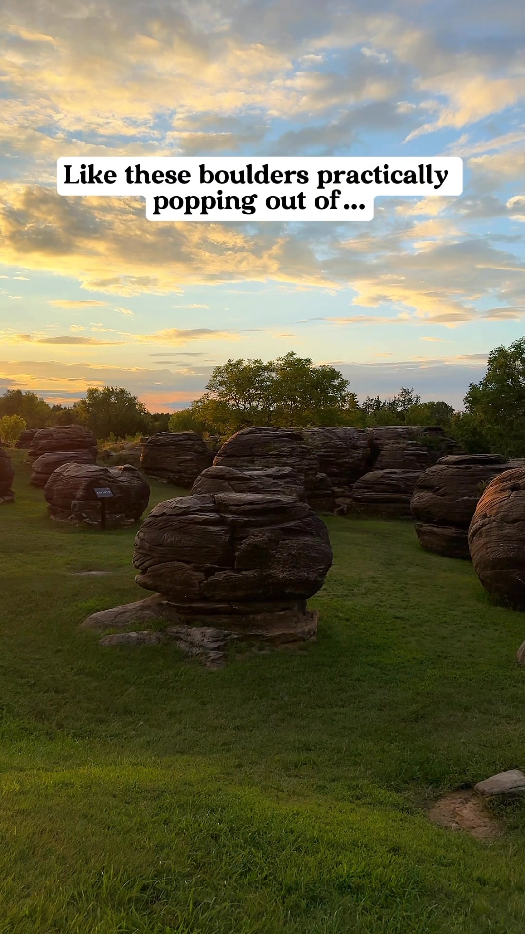 🪨 Did you know about these weird rocks in Kansas? Rock City near ...