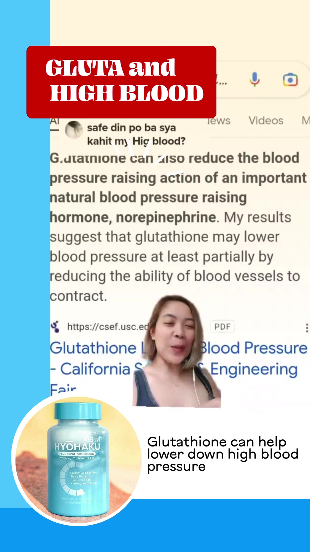 What is the connection between glutathione, blood pressure, and MTHFR?