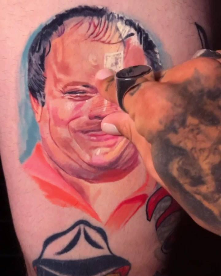 Cillian Murphy Aka Tommy Shelby In Peaky Andrea Fiorenza Tattoo