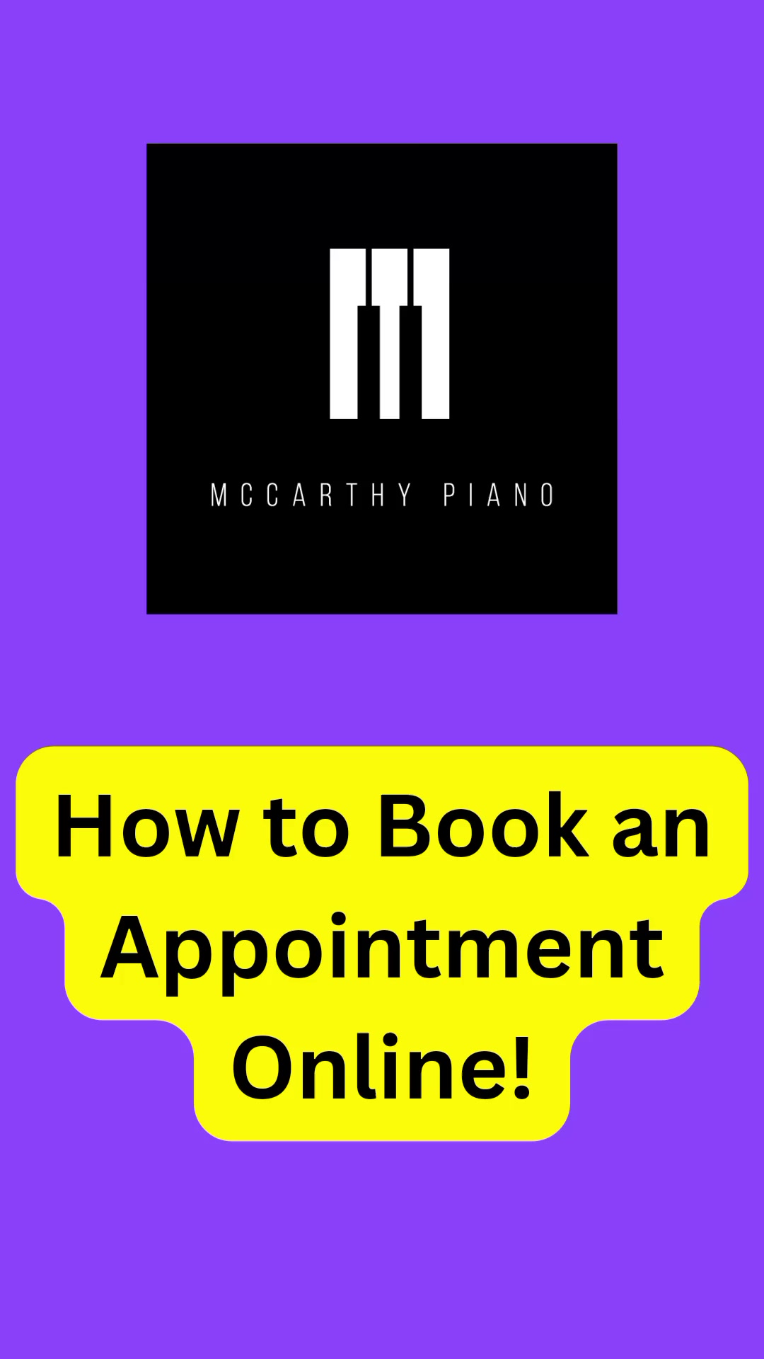 To make it easier on you, McCarthy Piano is offering online self ...