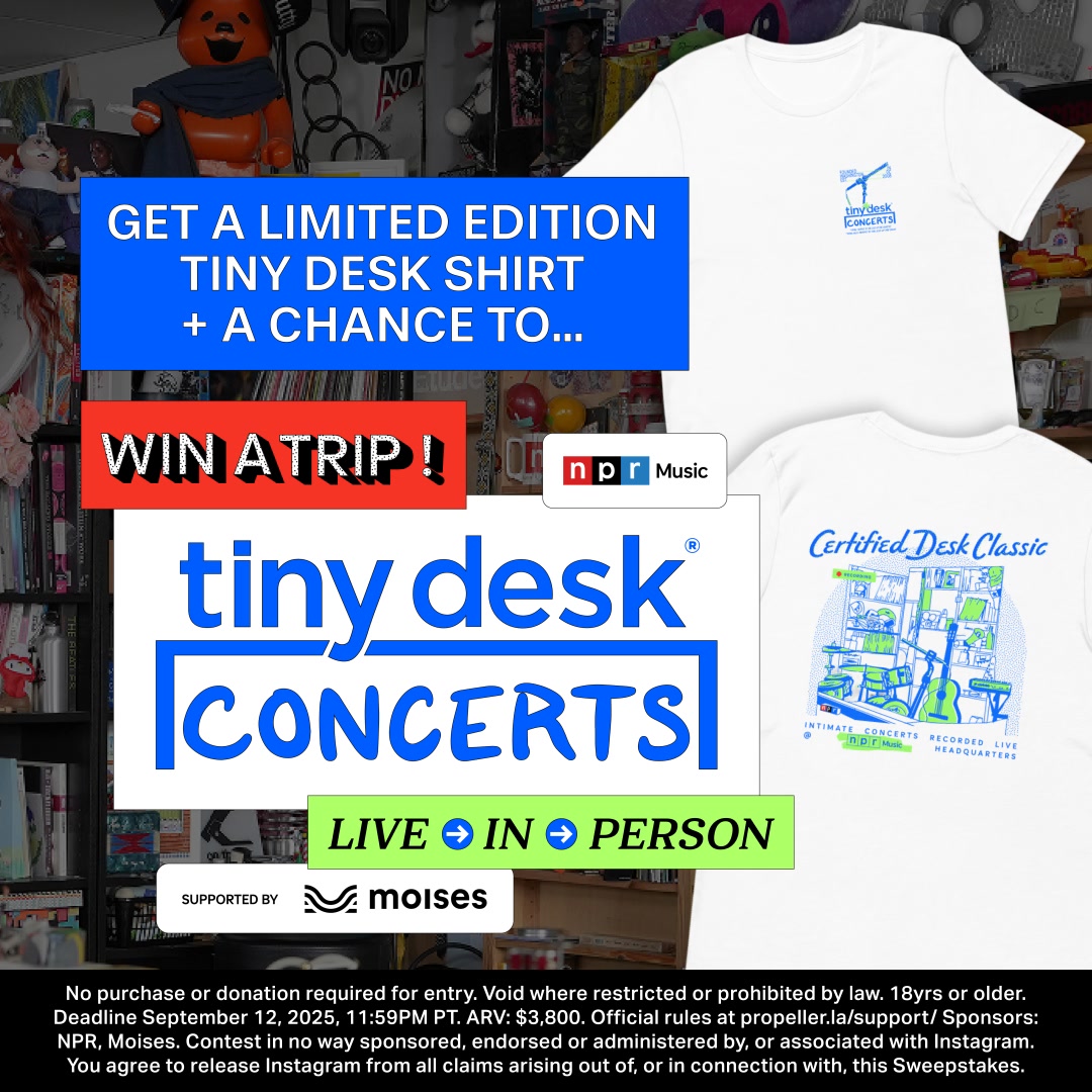 Support The NPR Network with this limited-edition shirt. Plus, you