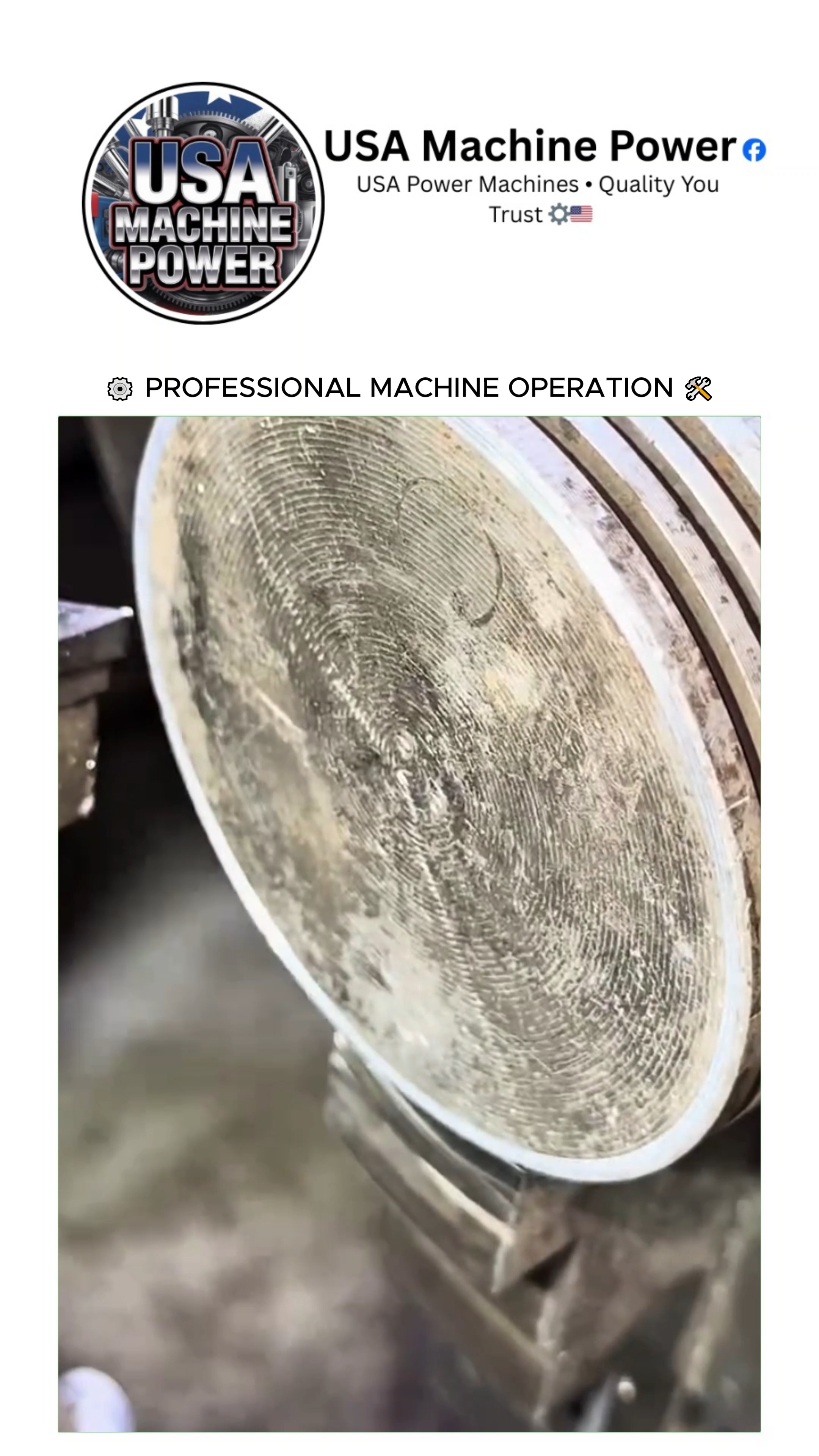 Inside view of production machine process #fblifestyle | USA Machine ...